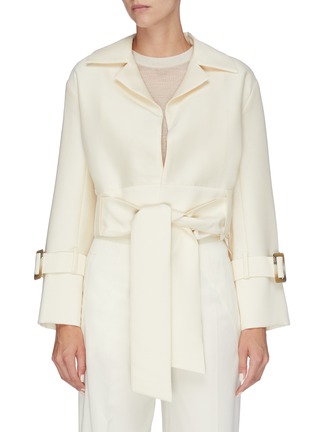 Main View - Click To Enlarge - EQUIL - Belted cropped jacket