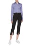 Figure View - Click To Enlarge - EQUIL - Split cuff cropped pants