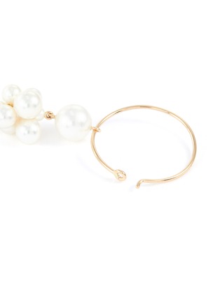 Detail View - Click To Enlarge - SOPHIE BILLE BRAHE - 'Botticelli' freshwater pearl 14k yellow gold drop single earring