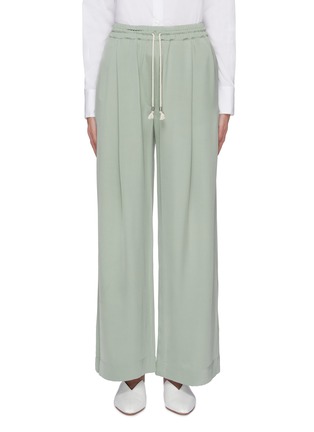 Main View - Click To Enlarge - EQUIL - Silk drawstring wide leg pants
