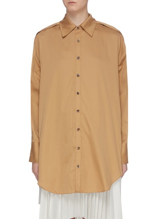 Main View - Click To Enlarge - EQUIL - Button sleeve shirt