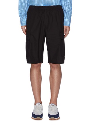Main View - Click To Enlarge - OUR LEGACY - 'Rest' elastic waist washed cargo shorts