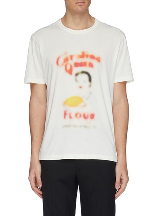 Main View - Click To Enlarge - OUR LEGACY - 'New' flour graphic print boxy T-shirt