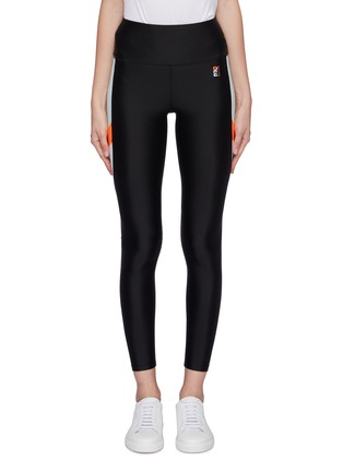 Main View - Click To Enlarge - P.E NATION - 'Star Force' colourblock outseam performance leggings