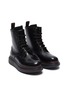 Detail View - Click To Enlarge - ALEXANDER MCQUEEN - 'Oversized Combat Boot' in leather