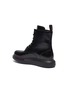  - ALEXANDER MCQUEEN - 'Oversized Combat Boot' in leather