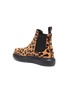  - ALEXANDER MCQUEEN - Chunky outsole leopard print pony hair Chelsea boots