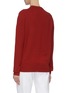 Back View - Click To Enlarge - ACNE STUDIOS - Face patch wool sweater