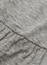 Detail View - Click To Enlarge - CURRENT/ELLIOTT - 'The Crystal' belted ruched hem linen dress