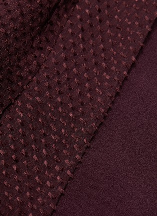 Detail View - Click To Enlarge - EQUIPMENT - 'Allaire' belted silk blend wrap dress