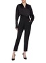 Figure View - Click To Enlarge - EQUIPMENT - 'Carlens' patchwork jumpsuit
