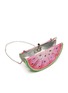 Detail View - Click To Enlarge - JUDITH LEIBER - 'Watermelon Slice' crystal pavé minaudière