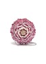 Main View - Click To Enlarge - JUDITH LEIBER - 'Peony' crystal pavé rose clutch