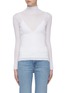 Main View - Click To Enlarge - PROENZA SCHOULER - Camisole panel rib knit turtleneck top