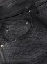  - AMIRI - Python embossed leather pants