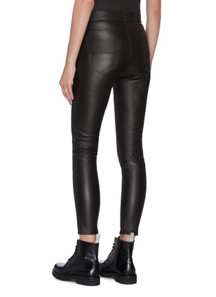 Back View - Click To Enlarge - AMIRI - Python embossed leather pants