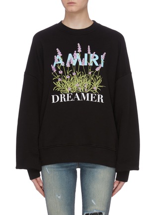 Main View - Click To Enlarge - AMIRI - 'Flower Dreamer' graphic print sweatshirt