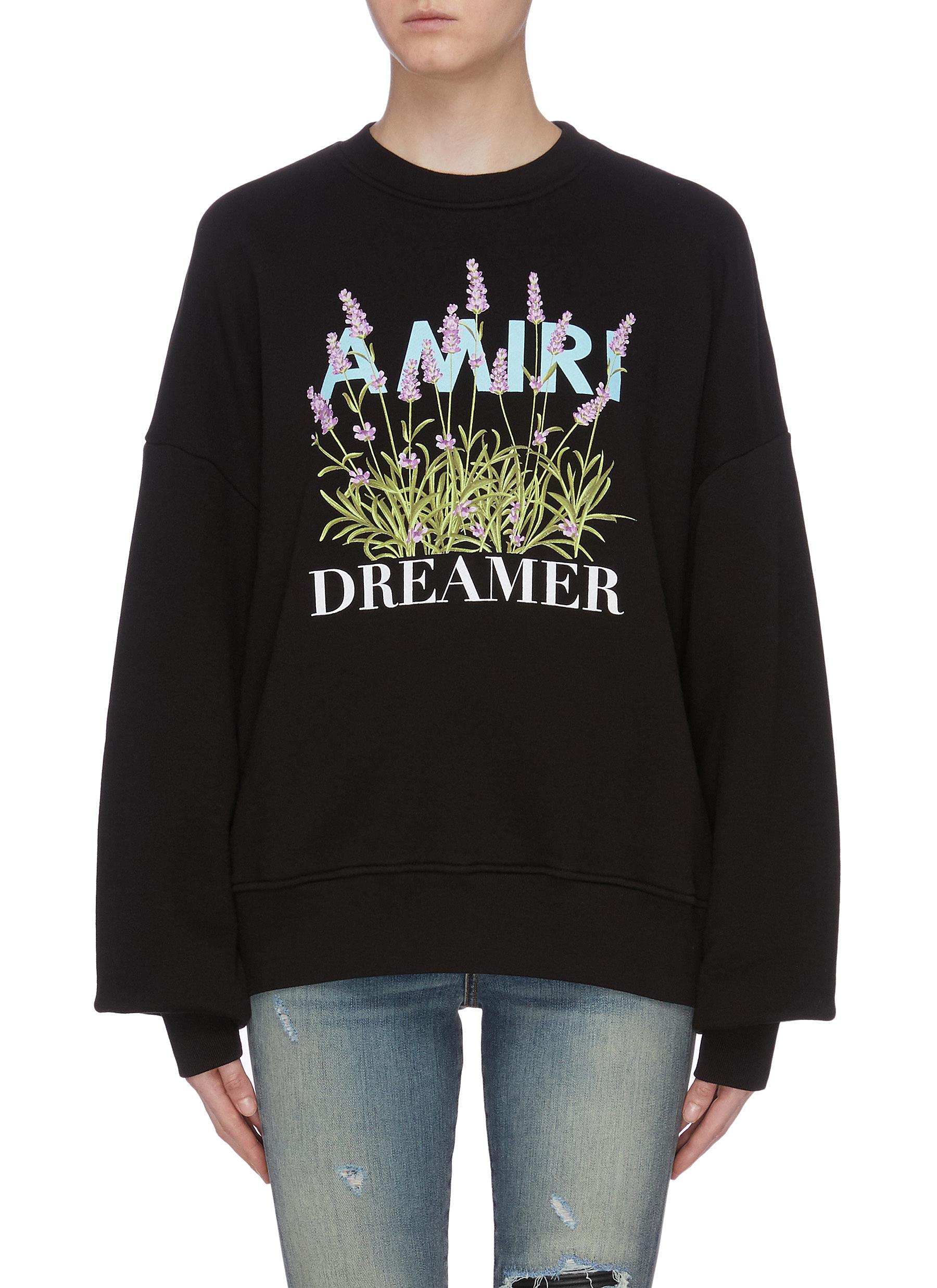 Flower Dreamer graphic print sweatshirt by Amiri