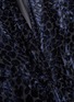  - BLAZÉ MILANO - 'Luxette Whistler' belted tinsel devoré robe coat