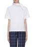 Main View - Click To Enlarge - CÉDRIC CHARLIER - Sash tie neck T-shirt