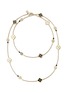 Main View - Click To Enlarge - BUCCELLATI - Opera' onyx Mother of Pearl yellow gold station necklace