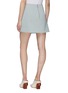 Back View - Click To Enlarge - DION LEE - 'Barball' asymmetric mock wrap mini skirt