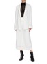 Figure View - Click To Enlarge - DION LEE - 'Float' D-ring belted twill wrap jacket