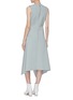 Back View - Click To Enlarge - DION LEE - 'Folded Sail' drape sleeveless dress