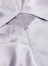  - DION LEE - Layered cross panel silk satin bias slip dress