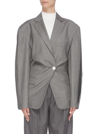 Main View - Click To Enlarge - ACNE STUDIOS - 'Jaster' cinched oversized blazer