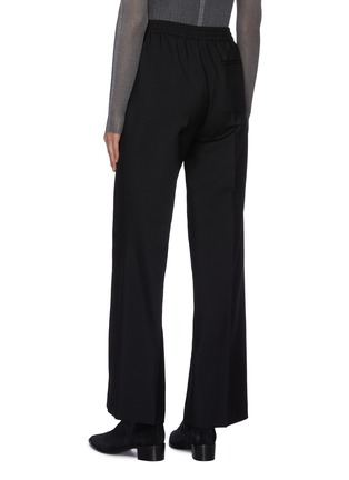 Back View - Click To Enlarge - ACNE STUDIOS - Wool-mohair wide leg pants