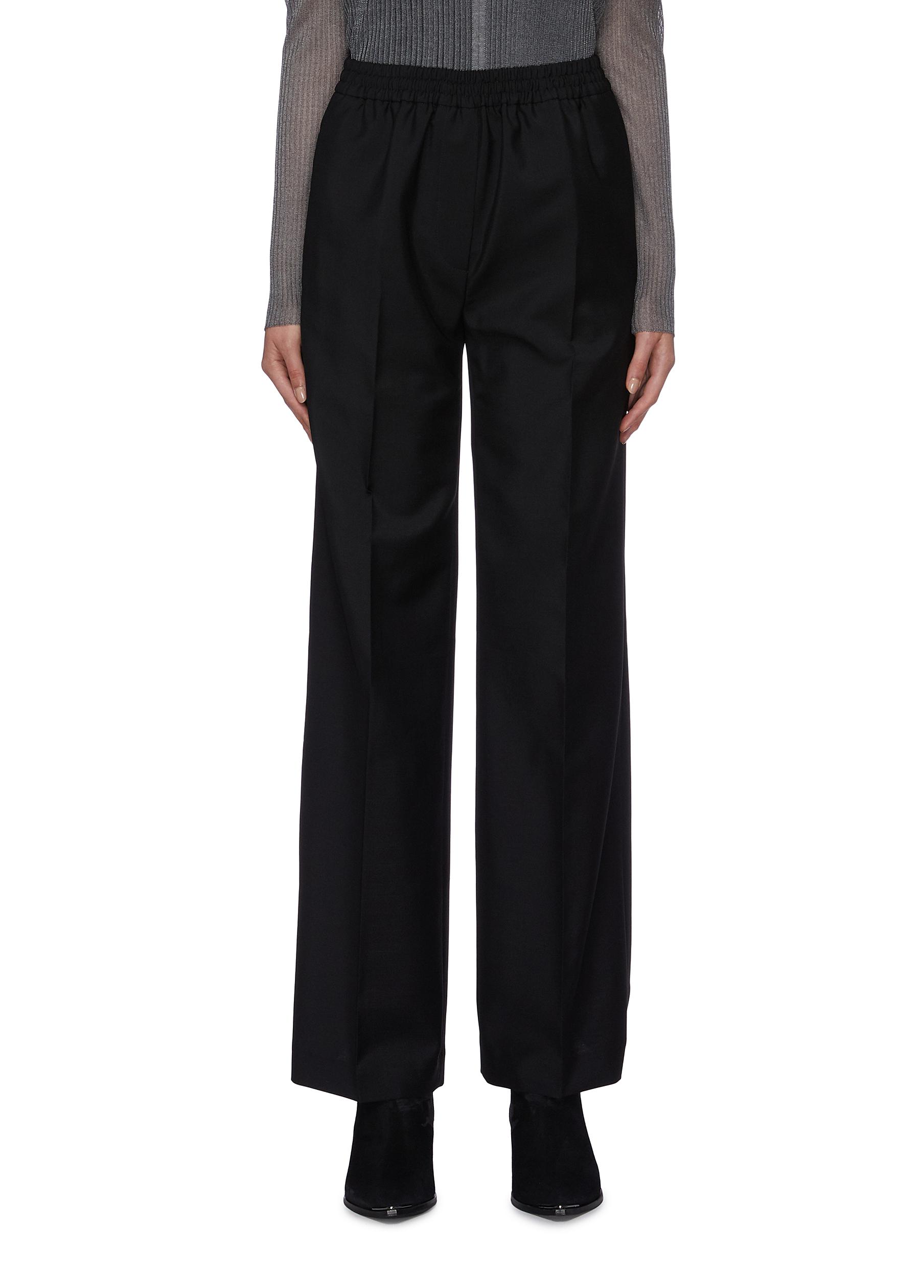 Winter Sun velvet wide leg pants by Galvan London | Coshio Online Shop