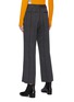 Back View - Click To Enlarge - ACNE STUDIOS - Belted herringbone check wool-cotton pants