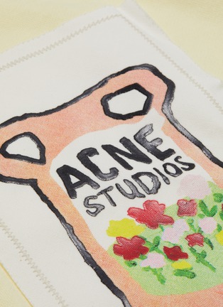  - ACNE STUDIOS - Vase graphic appliqué sweatshirt