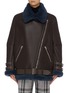 Main View - Click To Enlarge - ACNE STUDIOS - Oversized shearling aviator jacket
