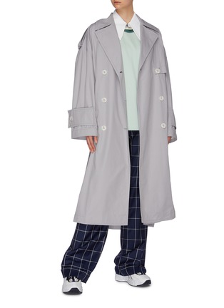 Figure View - Click To Enlarge - ACNE STUDIOS - Oversized trench coat