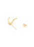 Detail View - Click To Enlarge - SARAH & SEBASTIAN - 'Kintsugi Line' diamond 10k yellow gold stud earrings