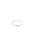 Main View - Click To Enlarge - SARAH & SEBASTIAN - 'Kintsugi Fine Line' white diamond 10k yellow gold ring