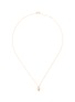 Main View - Click To Enlarge - SARAH & SEBASTIAN - 'Hip' diamond pendant 10k yellow gold necklace
