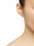 Figure View - Click To Enlarge - SARAH & SEBASTIAN - 'Mandible' 10k yellow gold stud earrings