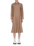 Main View - Click To Enlarge - FFIXXED STUDIOS - Check flared shirt dress