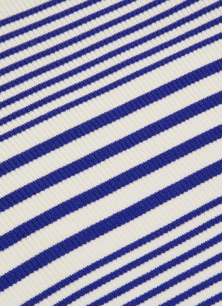  - ENFÖLD - Stripe front rib knit top