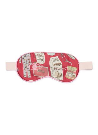 Main View - Click To Enlarge - CJW - Graphic print eye mask