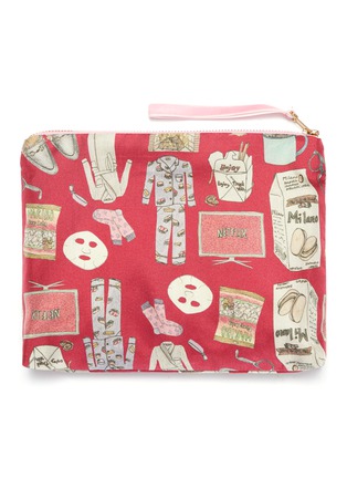 Main View - Click To Enlarge - CJW - Graphic print pouch