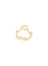 Detail View - Click To Enlarge - SARAH & SEBASTIAN - 'Kintsugi' diamond 10k yellow gold sculptural ring