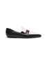 Main View - Click To Enlarge - ROSETTA GETTY - Colourblock leather d'Orsay loafers
