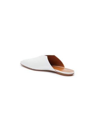  - ROSETTA GETTY - Notched vamp leather slides