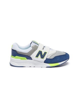 Main View - Click To Enlarge - NEW BALANCE - '997H' colourblock patchwork kids sneakers
