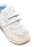Detail View - Click To Enlarge - NEW BALANCE - '574' colourblock patchwork kids sneakers