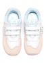 Figure View - Click To Enlarge - NEW BALANCE - '574' colourblock patchwork kids sneakers